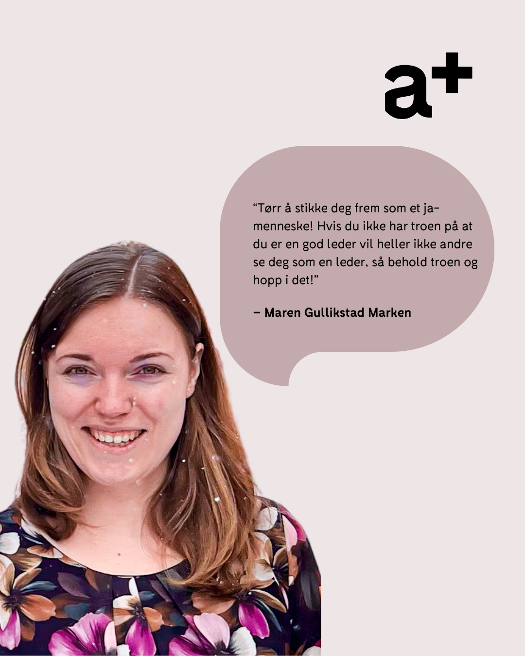 Maren Gullikstad Marken - avdelingsleder RT PRO