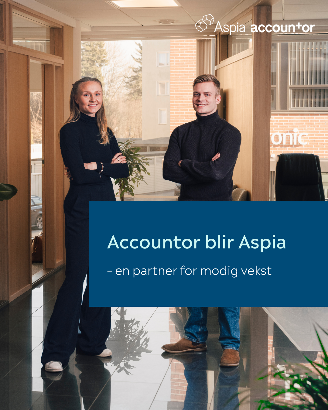 Accountor blir Aspia - din partner i modig vekst
