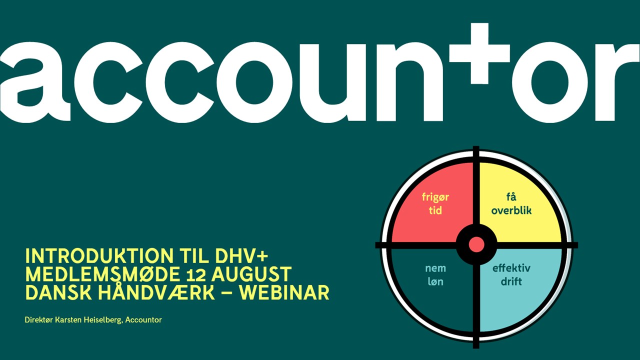 Introduktion til DHV+ - Accountor Danmark