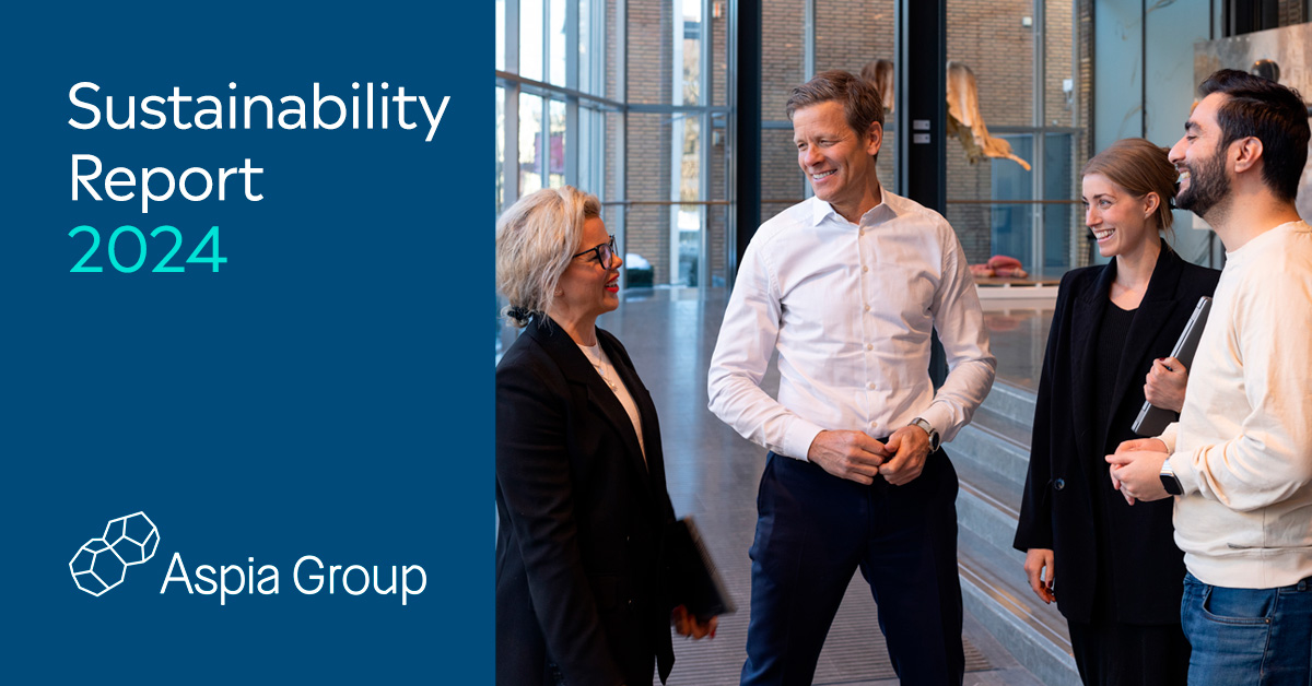 Aspia Group advances sustainability agenda following strategic acquisition