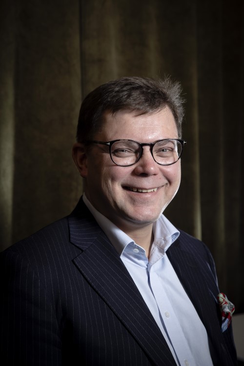 man smiling