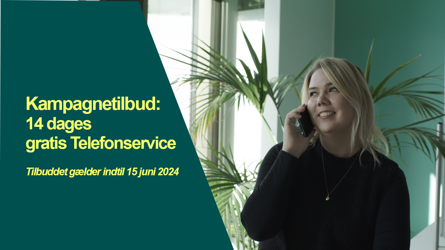 Kampagnetilbud Telefonservice - Accountor Denmark