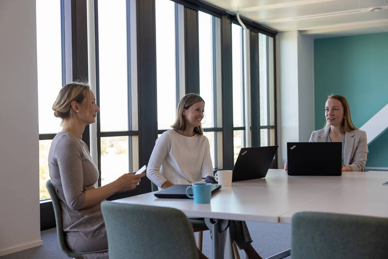 Three colleagues
