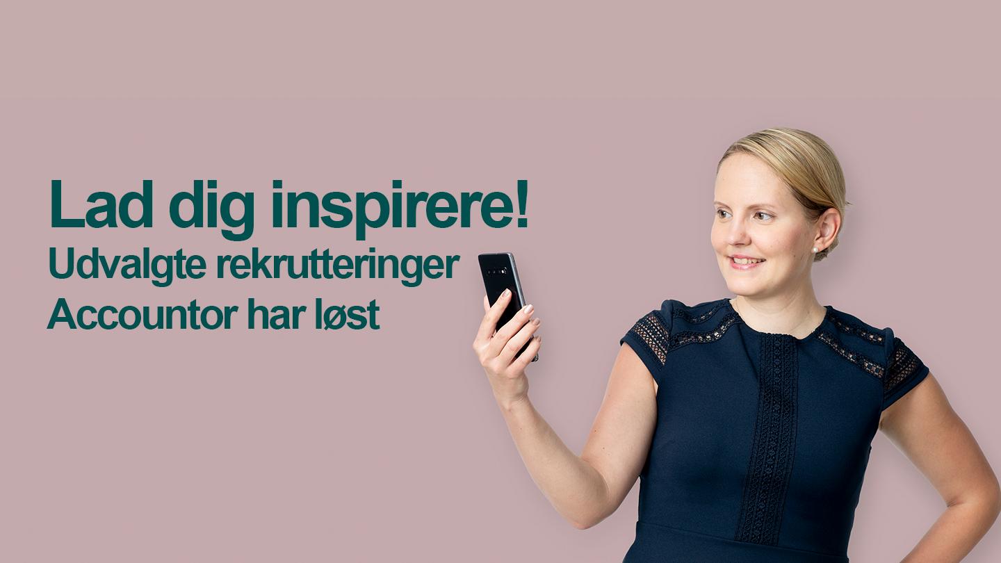 Rekruttering af økonomimedarbejdere - Accountor Danmark