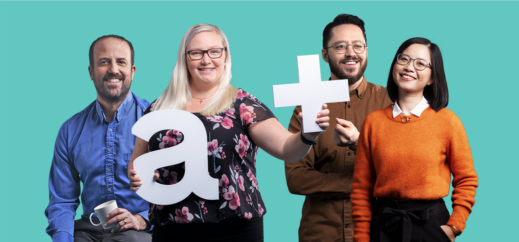 group of people with a+