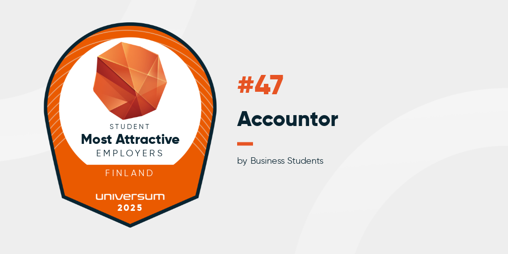 Accountor Universum Business Student Survey 2025