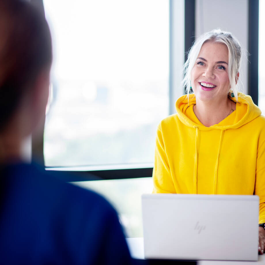 office interview meeting consultance