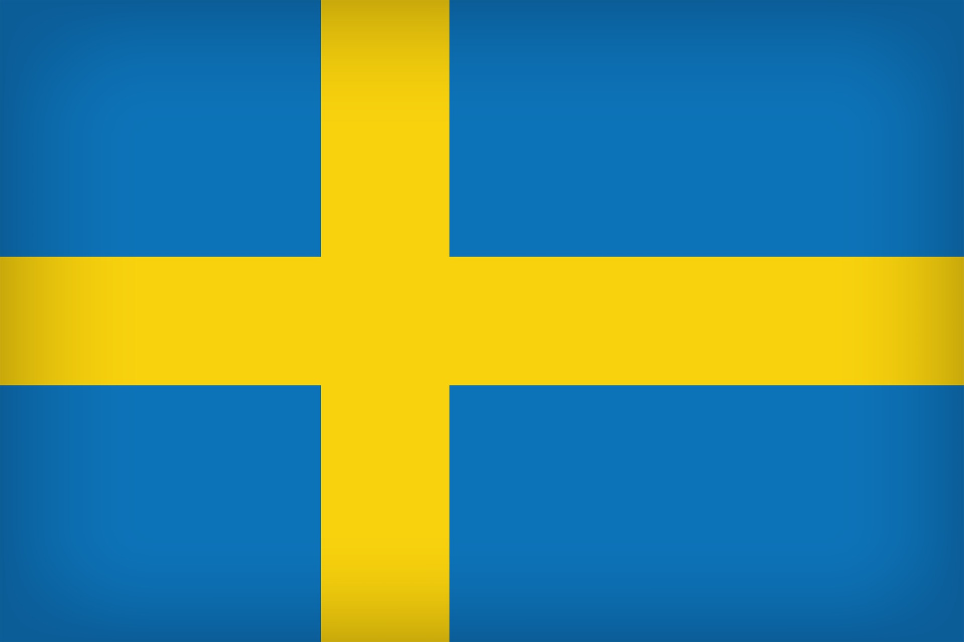 The National Flag of Sweden