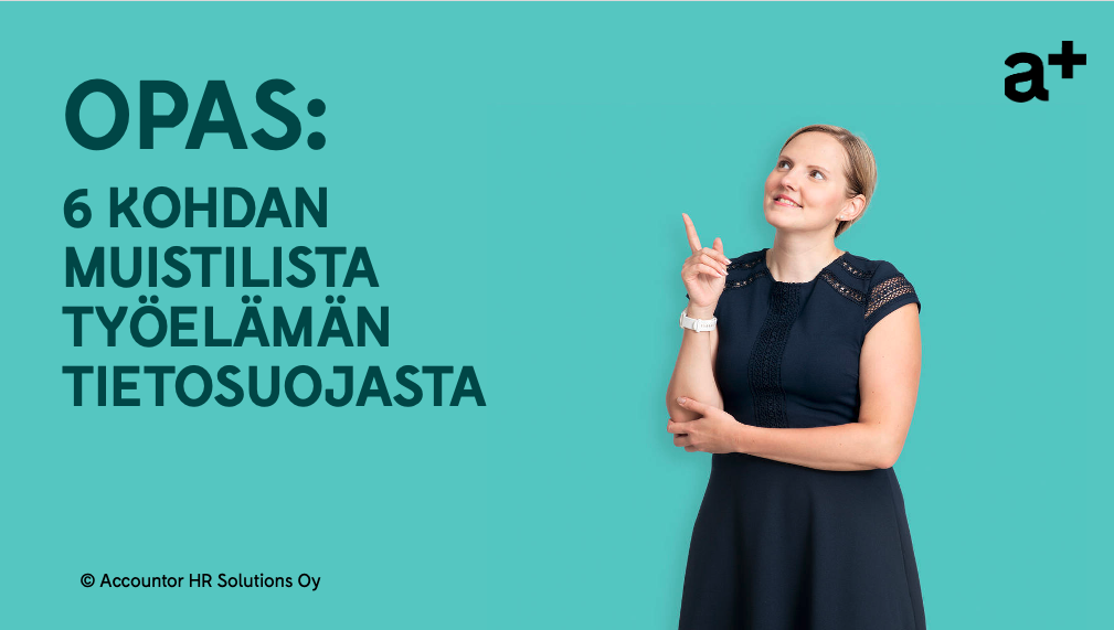 Tietosuojaoppaan kansikuva