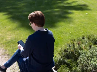 person sitting