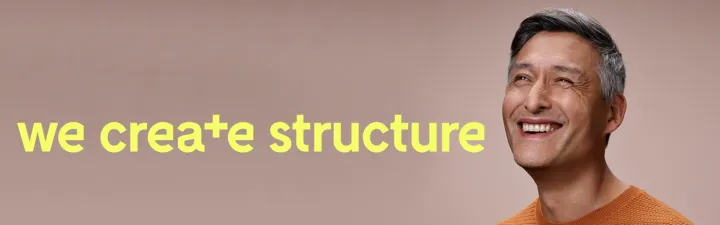we create structure banner