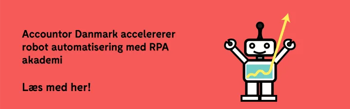 Automatisering med robotter - Accountor Danmark 