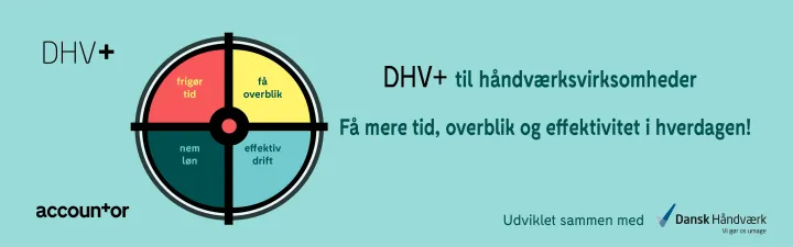DHV+ - frigør tid, overblik og effektivitet - Accountor Danmark