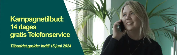 Kampagnetilbud Telefonservice - Accountor Denmark