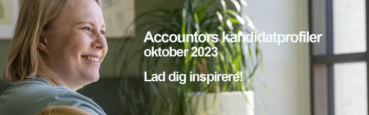Accountors kandidatprofiler oktober 2023