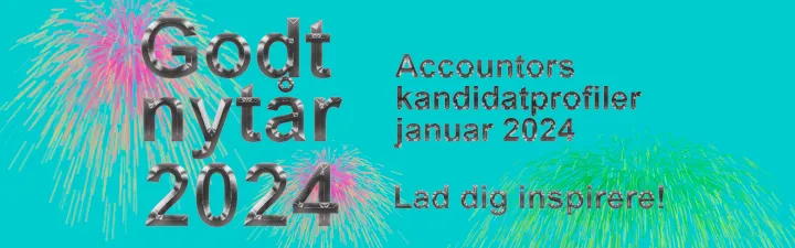 Økonomimedarbejdere - Accountors kandidatprofiler januar  2024 