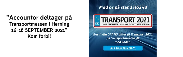 Accountor deltager på Transportmessen 2021 - Accountor Danmark