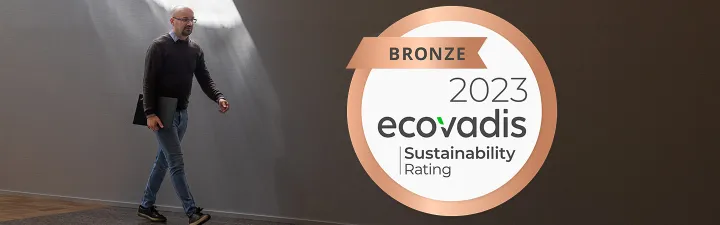 Ecovadis bronze for bæredygtighed - Accountor Denmark 