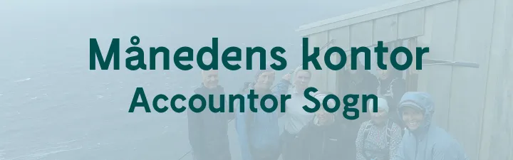 Månedens kontor; Accountor Sogn 