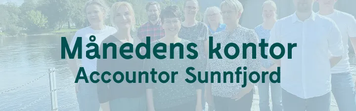 månedens kontor - Accountor sunnfjord