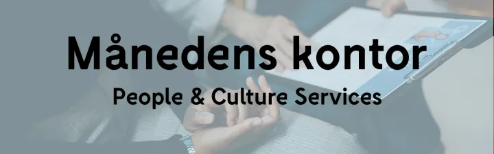 Månedens kontor; Accountor People &amp; Culture Services 