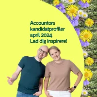 Accountors kandidatprofiler april 2024 - Lad dig inspirere!