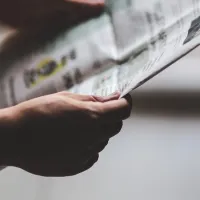 newspaper media reading
